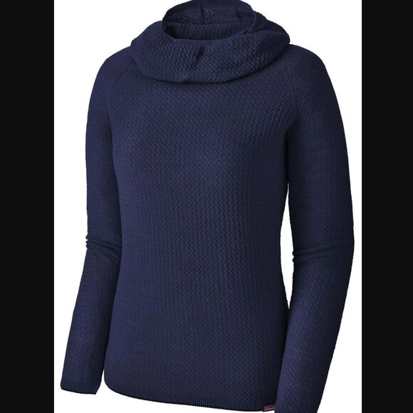 NWOT Patagonia Women's Capilene Air Hoody Navy Blue Size XS - Picture 1 of 5